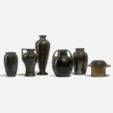 Fulper Pottery, Collection of six works