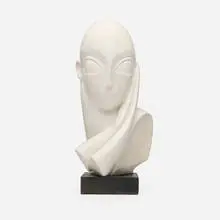 Constantin Brancusi, Sculpture of a Female Head