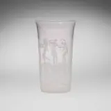 Simon Gate, Beaker with nude figures on pedestals