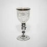 Presentation chalice with Puss in Boots stem by Tiffany & Co., sold Jul 2025