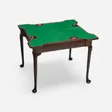 George II, Games table, c. 1750, mahogany, felt