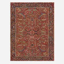 Persian Heriz, Rug, c. 1900, hand-knotted wool