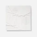David Barr, Structurist Relief No. 360, 2008, acrylic on Masonite