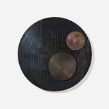David Barr, Gossamer No. 7, 2001, etched and acid-stained steel and copper