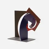 David Barr, Untitled, 1987, acrylic on aluminum