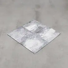 Carl Andre, 4 Ace Zinc Square, 2007, zinc
