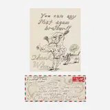 H. C. Westermann, Untitled (You can say that again brother!!), 1970, ink on paper