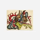 Herbert Ferber, Untitled, 1947, gouache and ink on paper