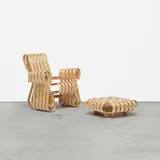 Frank Gehry, Power Play chair and ottoman