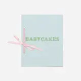 Babycakes by Ed Ruscha, 1970, hole punch bound paper, green flocking, sold Feb 2016