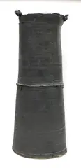 Dan Kelly, Dan Kelly (b.1953), a large stoneware black-glazed vase