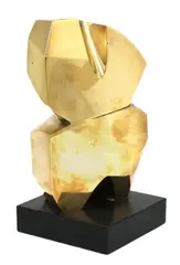 John Milne, John Milne (1931-1978), 1968, polished bronze