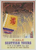 H.. Johnson, Untitled, H.. Johnson (mid-20th century) 'Ribble Scottish Tours' Colour screenprint 76 x 51cm