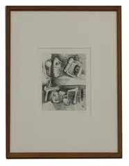 Henry Moore, Untitled, 1970, Henry Moore (1898-1986) 'Two Reclining Figures' (Cramer 204) Etching