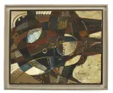 Poul Janus Ipsen, Untitled, b.1936) Abstract composition Oil on canvas 101 x 124cm