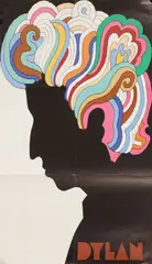 Milton Glaser (b.1929) Dylan 1966 by Milton Glaser, sold Jun 2020