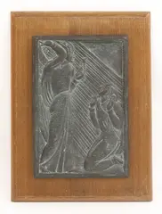Ivan Meštrović, Ivan Mestrovic (Croatian, 1883, bronze relief 42.5 x 28cm
