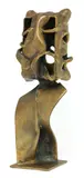 Stephan Rostrup, Stephan Rostrup (Danish, 1947, a brutalist bronze sculpture