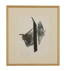Toko Shinoda, Untitled, Toko Shinoda (b.1913) NOH PLAY Lithograph