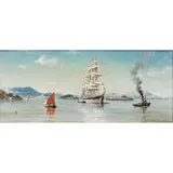 William A. Coulter, Boats in the Water