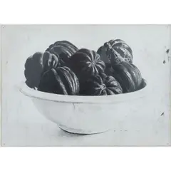 Paul Manes, Untitled (Still Life of Squash), 1994, graphite on gessoed paper, (approximate dimensions -