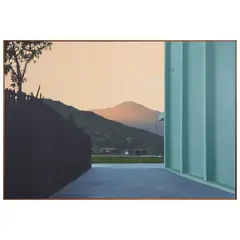 Willard Dixon, Mount Tam, 1976, oil on canvas, (approximate dimensions - canvas: