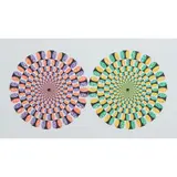 Ryan McGinness, Double Recursive Combs, Boustrophedonic, 2007, screenprint, (approximate dimensions -