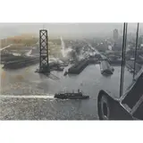 Peter Stackpole, Building of the Bay Bridge, San Francisco, CA, photograph, (approximate dimensions -