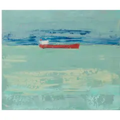 "Peppermint & Celery," by Suzy Barnard, 2011, oil on board, (approximate dimensions - board:, offered May 2025