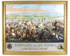 Untitled by Anheuser- Busch, lithograph, offered Jun 2019