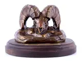 C.A. Beil, Banff Bighorn, bronze