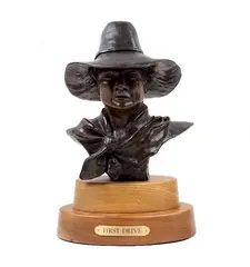 Untitled by First Drive, bronze sculpture by roger kruckenberg, offered Jun 2019