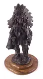 Untitled by Blackfoot Chief, bronze, offered Apr 2019
