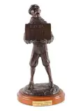 This is an original G.C., Wentworth, bronze sculpture