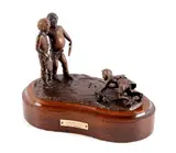 This is an original G.C., Wentworth, bronze sculpture