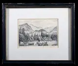 Lyman Byxbe, Untitled, etching c. 1948