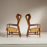 A Pair Of Armchairs By G. Ponti, Senza titolo
