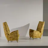 A Pair Of Armchairs By G. Ponti, Senza titolo