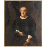 Giacomo Ceruti, Ritratto dama, oil on canvas
