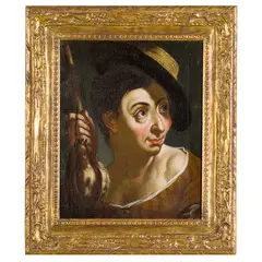 Cacciatore by Egidio Dall'Oglio, oil on canvas, offered Feb 2024