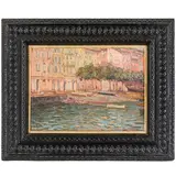 Ettore Morteo, Alassio, 1874 ; Genova, 1939 / Santa Margherita Ligure / Firmato E Morteo in basso a destra, oil on panel