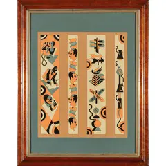 Fortunato Depero, Fondo 1892 - Rovereto 1960 / Stop listen look, 1928, mixed media on paper