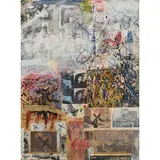 Robert Rauschenberg, Port Arthur 1925 - Captiva Island 2008 / Confrontations, 1969, mixed media and collage on masonite