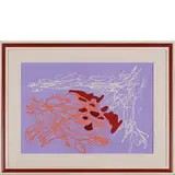 Giulio Turcato, Mantova 1912 - Roma 1995 / Colature contrapposte, inizio anni '70