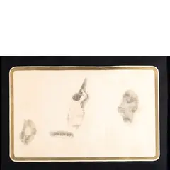 Fabio Mauri, Roma 1926 - 2009 / Quaderno, 1964, mixed media on cartoncino
