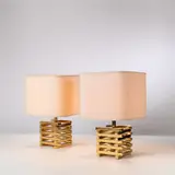 A Pair Of Italian Table Lamps, Senza titolo