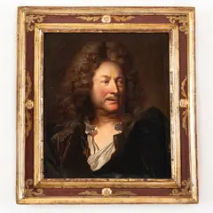 Hyacinthe Rigaud, Ritratto d'uomo, oil on canvas