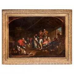 Pieter de Bloot, Scena di taverna, oil on canvas