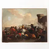 Marzio Masturzio, Battaglia