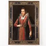 Ritratto di dama by Giovanni Paolo Cavagna, oil on canvas, offered Dec 2023